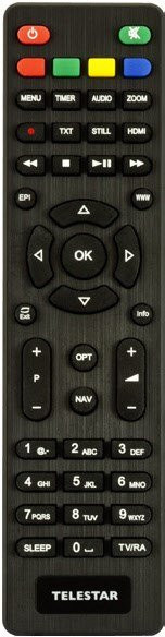 Telestar MAX T2 HD Kombireceiver DVB-T2-HD/C HDTV in Schwarz mit USB und Ethernet/LAN - Bild 1