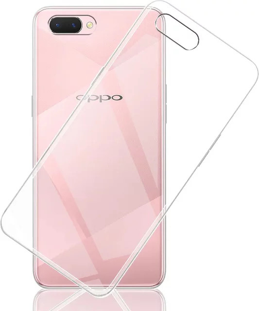 Transparente Silikon Schutzhülle für Oppo A3S, A5, AX5, A5S, AX5S, A8, A7, AX7 und A12E - Bild 1