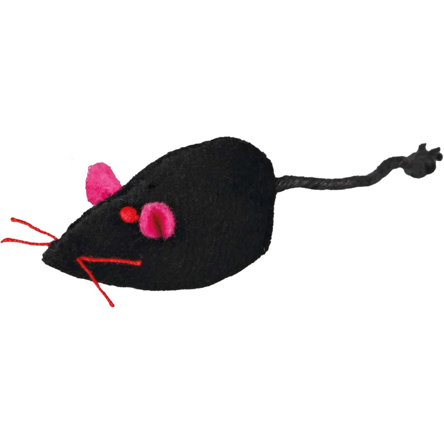 Jollypaw Maus mit Schelle, Plüsch, Katzenminze, 5 cm - Bild 2
