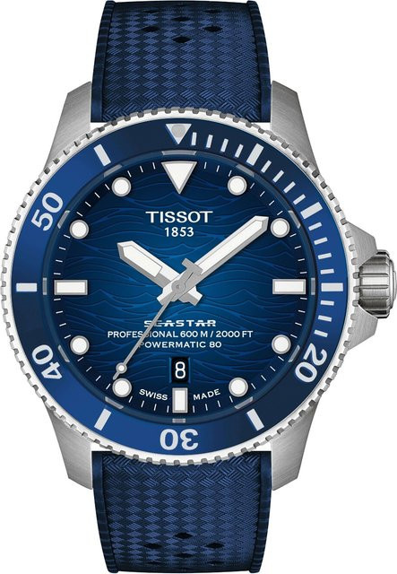 Tissot Seastar 2000 Automatik, Edelstahl, Blau, 44 mm, Herren - Bild 1