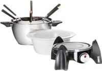 Unold Fondue-Set 48615 in Schwarz und Silber für Fleisch-, Käse- und Schoko-Fondue - Bild 1