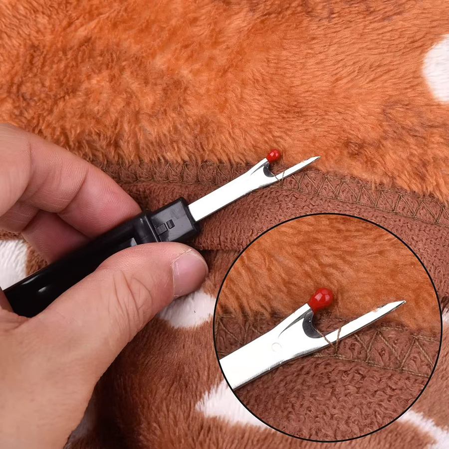 JAY HOME 4er Set Näheschere mit Faden-Cutter und Stickerei-Clipper für DIY-Projekte - Bild 2