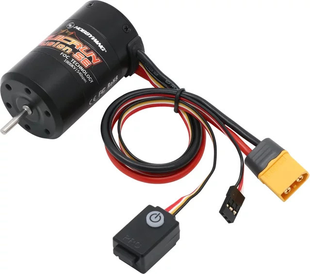 Hobbywing QuicRun Fusion SE, Brushless-Motor mit integriertem 40A ESC, 2-in-1, wasserdicht, für 1/10 Kletter-RC-Auto - Bild 1