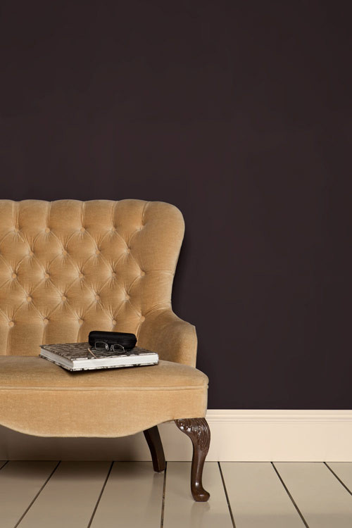 Farrow & Ball Modern Emulsion Wandfarbe Tanner's Brown 255, Satin-Glanz, 5 l - Bild 2