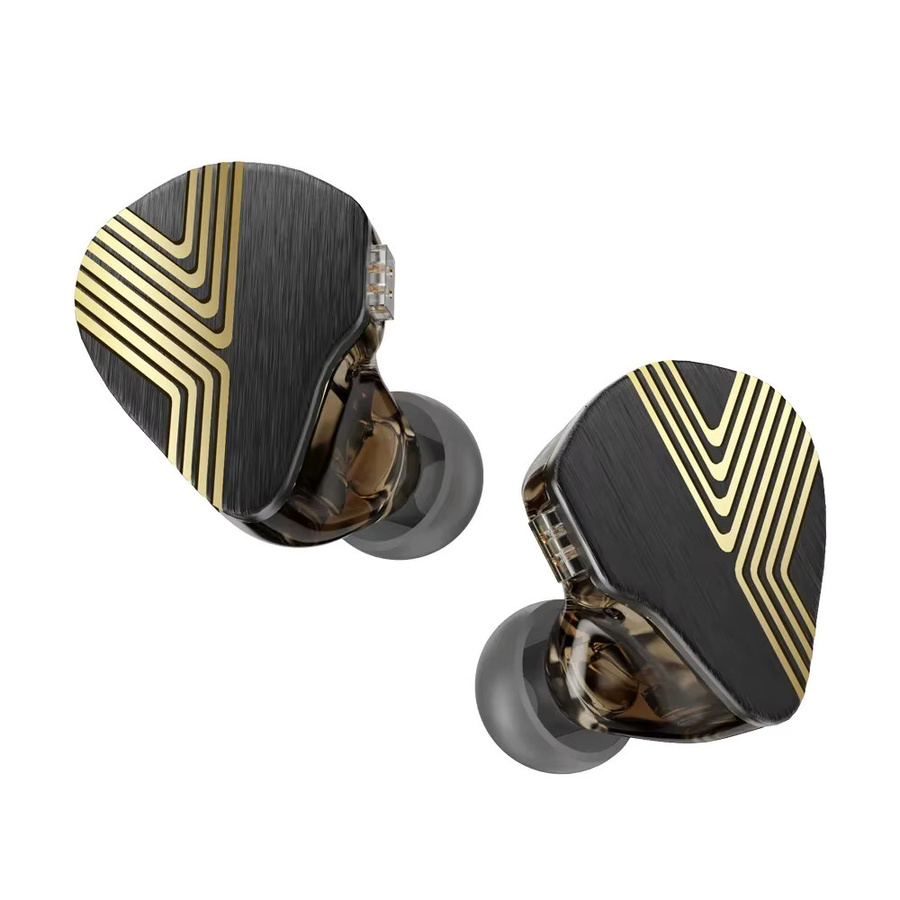 Artti TR1 In-Ear Monitor Kopfhörer mit 10mm Beryllium-beschichteten Treibern, Schwarz, mit abnehmbarem Kabel (3,5mm Jack oder USB-C) und Mikrofon - Bild 1