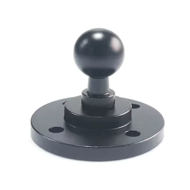 Ballhead 40mm Basisadapter-Clip-Serie Halterung für GoPro Action-Kamera und Handy in Schwarz - Bild 2