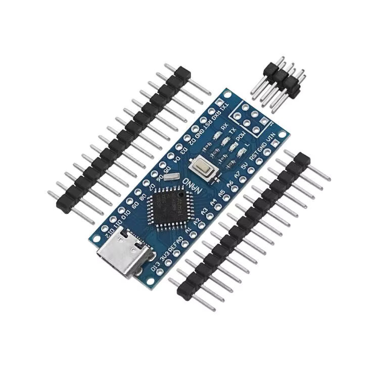 HZWDONE Arduino Nano 3.0 Atmega328 Controller kompatibles PCB Development Board Modul in Blau - Bild 2