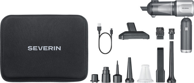 Severin S-Power DuoBoost Akku-Handstaubsauger HV 7137 S in Grau - Bild 1