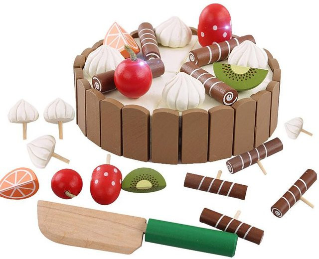 Kidsly Holzspielzeug Küchenspielzeug, Rollenspiel, ab 3 Jahre - Bild 1