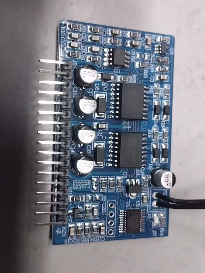 Wechselrichter-Treiberplatine DC 12V-96V zu AC 110V 220V Leistungsmodul Antriebskern Transformator in Blau - Bild 4