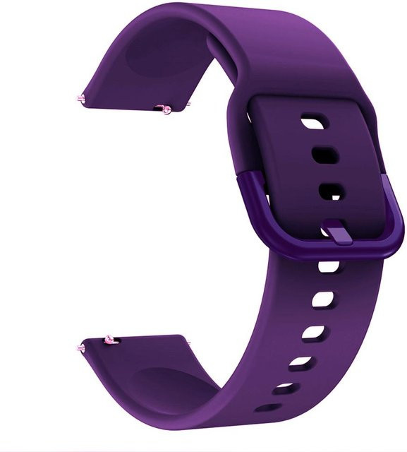 MY-CASE Uhrenarmband Silikon, 20mm, Unisex - Bild 1