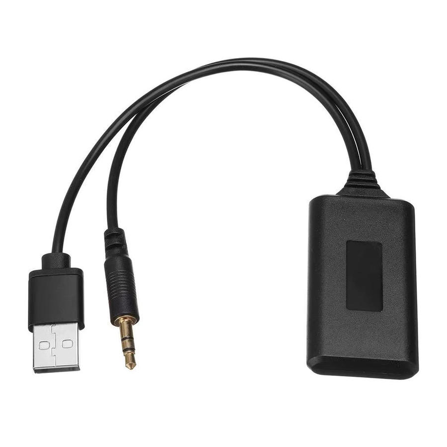 Universal Bluetooth Adapter für Auto Radio Stereo mit USB und 3,5 mm Klinke, Schwarz - Bild 4