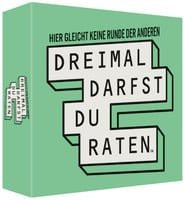 Dreimal darfst du raten Partyspiel von Pegasus - Bild 1