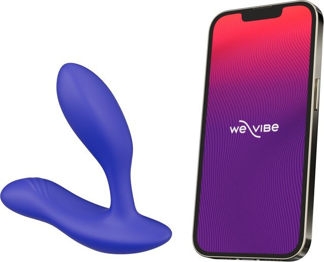 We-Vibe Analvibrator Vector+ mit Fernbedienung in Blau - Bild 1
