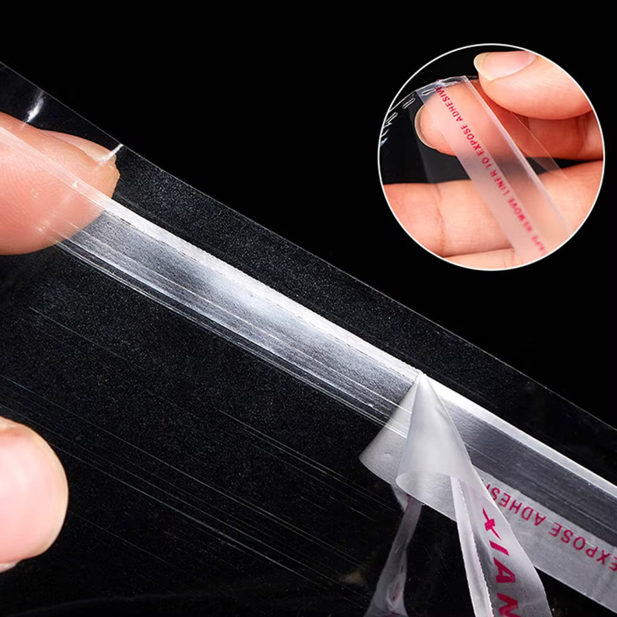 Selbstklebende transparente OPP Plastiktüten aus Zellophan für Schmuck, Geschenke und Lebensmittel - Bild 2