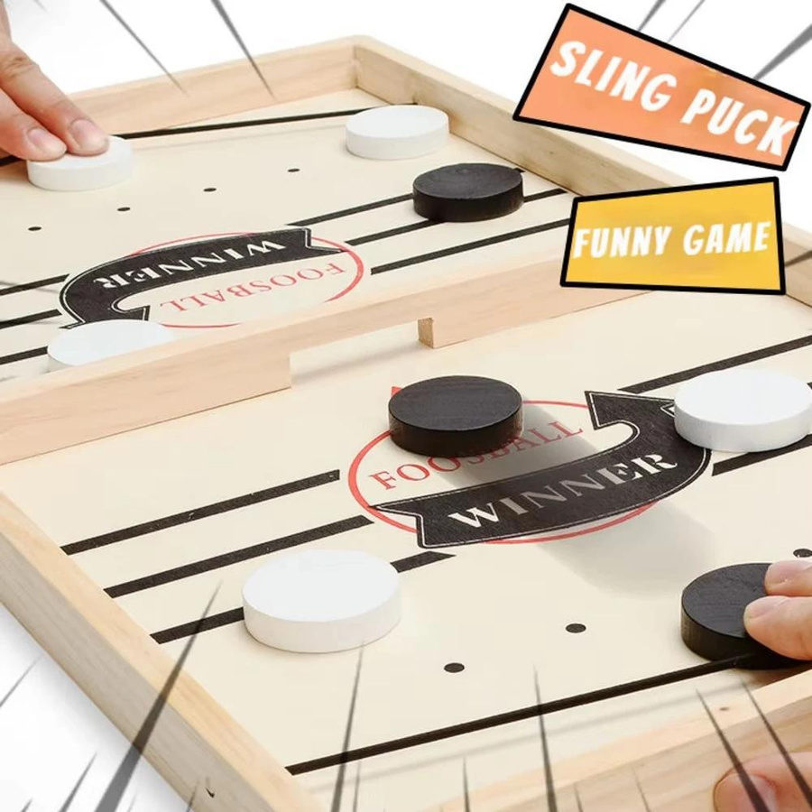 Yiran toy Katapult-Schach Brettspiel hölzern ab 4 Jahren - Bild 4