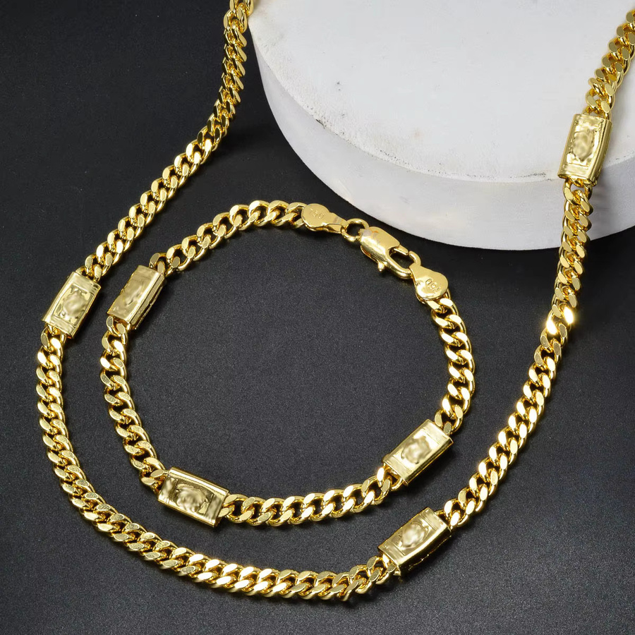 sny Schmuckset, Gold, Messing, Unisex - Bild 2