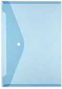 Herlitz Dokumentenhülle DIN A4 in Blau und Transparent aus Kunststoff - Bild 1