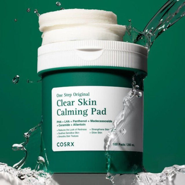 COSRX One Step Original Clear Skin Calming Pad, Toner-Pads für empfindliche und unreine Haut - Bild 1