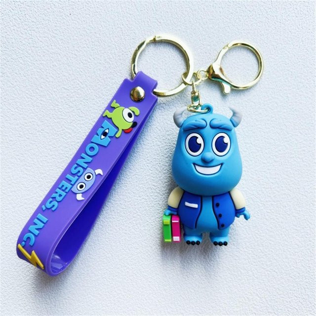CHIC STUDIO Schlüsselanhänger Anime Monster, Blue, Unisex - Bild 1
