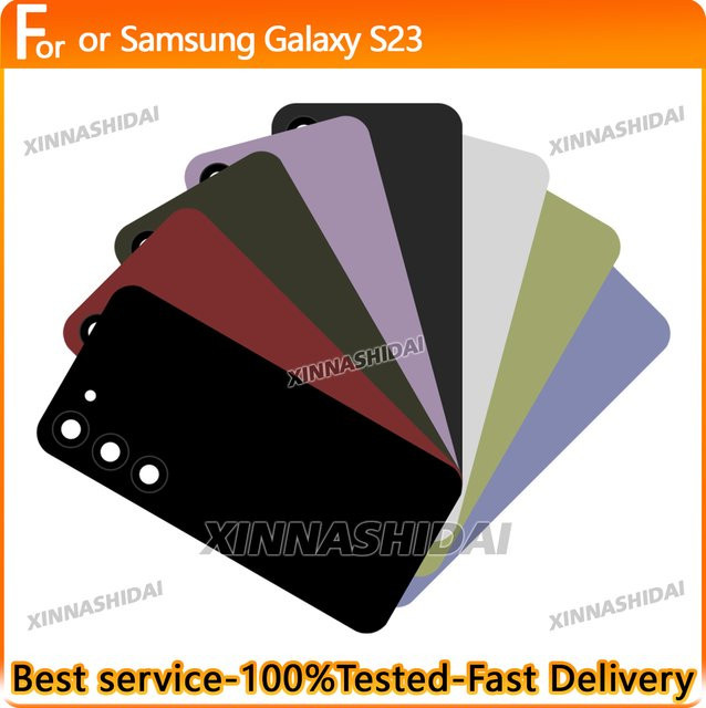 Samsung Galaxy S23 Ersatzgehäuse als Batterie-Rückabdeckung in Weiß inklusive Reparaturset - Bild 1