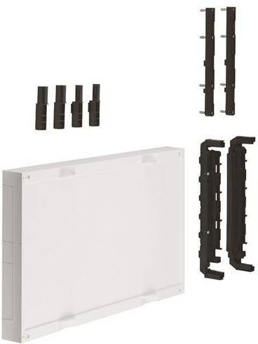 Hager UE22E0 Baustein universN für SaS-System, 4-polig, waagerecht, Farbe: Weiß, B/T/H: 50 x 30 x 5 cm - Bild 1