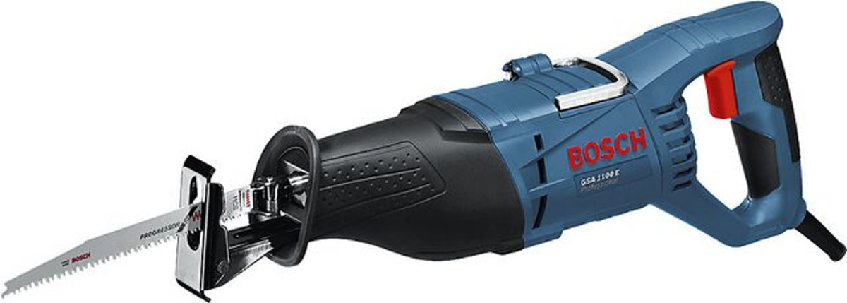 Bosch Säbelsäge GSA 1100 E mit Sägeblättern für Metall S 123 XF und Holz S 2345 X - Bild 4