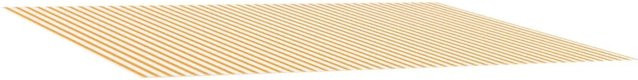 vidaXL Markisenersatzstoff aus Polyester in Gelb und Weiß, B/T: 350 x 250 cm - Bild 1
