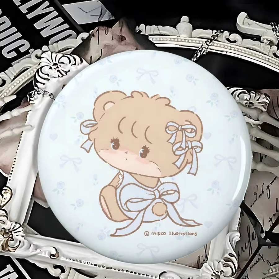 Brosche Mikko Illustrations, Weißblech, Runde Lapel Pins - Bild 4