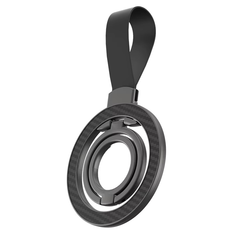WSSHE Magnethalter für Mobiltelefone mit MagSafe und Fingerring als Telefonständer in Silber für iPhone 17, 16 und Xiaomi - Bild 6