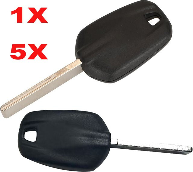 Jingyuqin X1 X5 Ersatzgehäuse für Peugeot 508 Fernbedienung Transponder Shell in Schwarz ohne Chip und HU83 Klinge - Bild 1