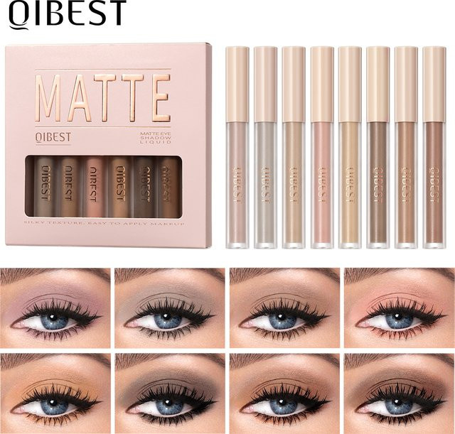QIBEST Lidschatten-Creme, Matt, Unisex - Bild 1