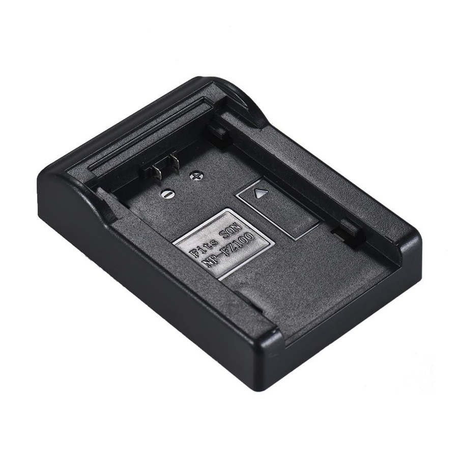 Andoer Zweikanal-LCD-Kamera-Akkuladegerät für Sony A7III A9 A7RIII A7SIII mit USB-Anschluss, Schwarz - Bild 5