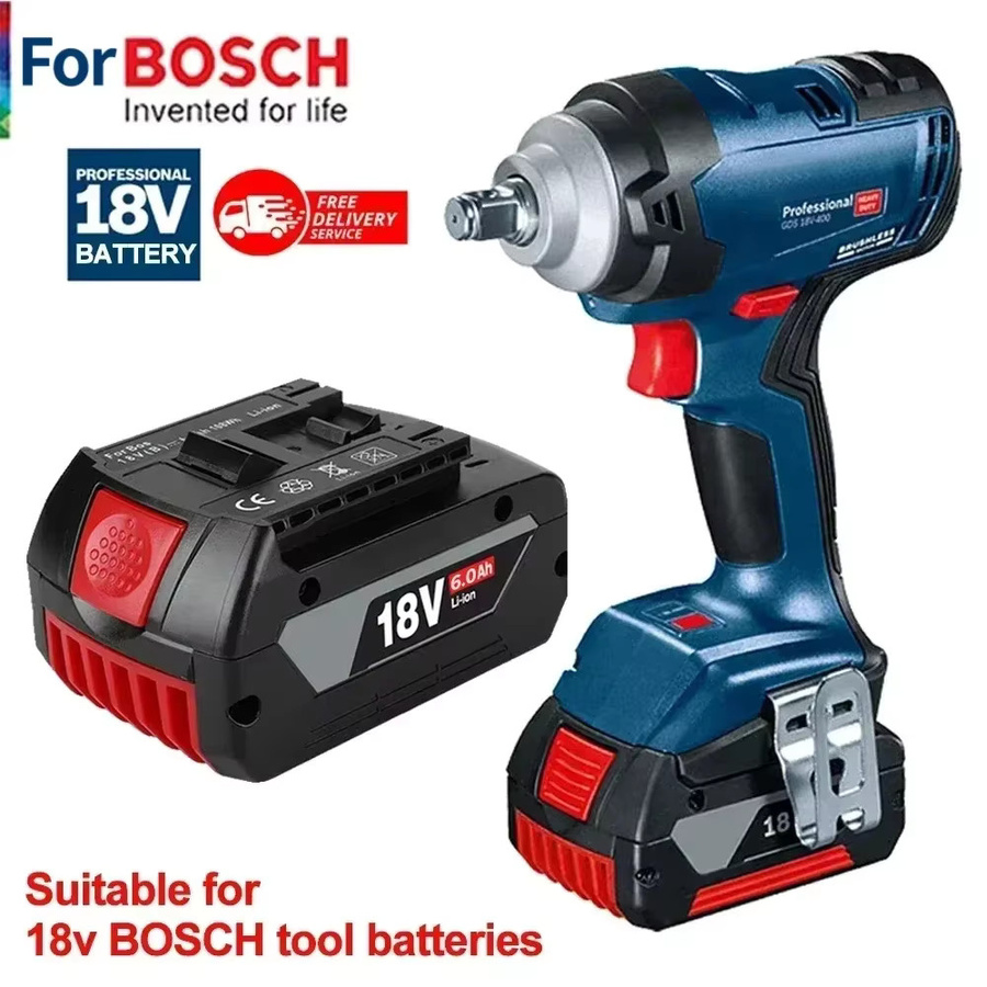 Bosch Professional Li-Ionen-Akku GBA 18V 6,0Ah mit LED in Schwarz - Bild 4