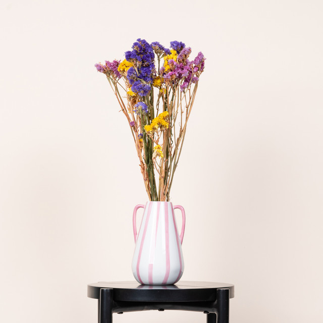 Trockenblumenbund Statice von BLUME2000 in Multicolor (Pink, Gelb, Lila, Blau) - Bild 1