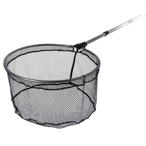 Heissner Profi-Fischkescher Schwarz Grobmaschig Teleskopierbar für große Teiche, Breite: 45 cm - Bild 3