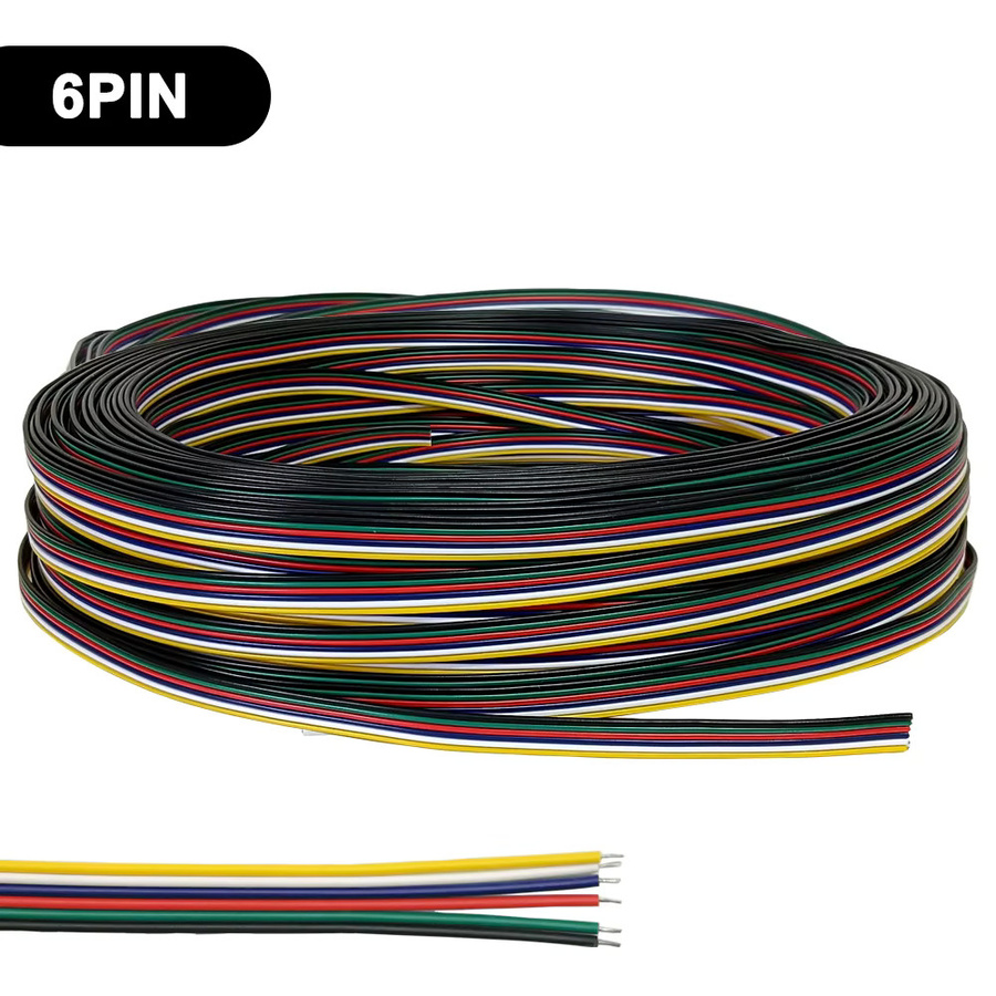 FUNZENXIN LED Stromverlängerungskabel 22AWG für WS2811 WS2812B WS2815 RGBW RGBCCT LED-Streifen in verschiedenen Pin-Ausführungen - Bild 3
