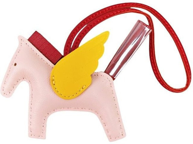 JMG Bags Leder Pegasus Anhänger, Kleine Pferdeflügel, White, Unisex - Bild 1