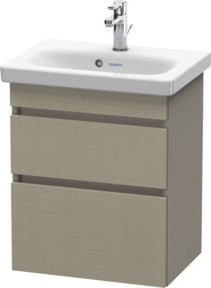 Duravit Waschtischunterschrank DuraStyle wandhängend mit 2 Schubladen B: 50 cm, T: 36,8 cm, H: 61 cm - Bild 1