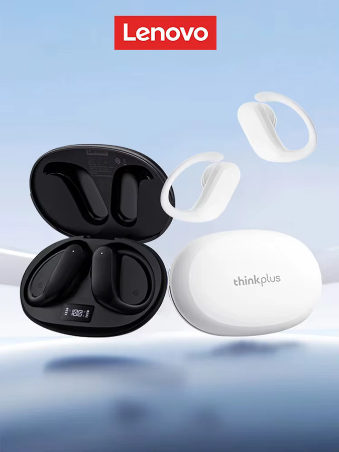 Lenovo XT55 OWS Bluetooth 5.4 In-Ear Kopfhörer mit Rauschunterdrückung und HiFi Stereo Sound in Weiß - Bild 6