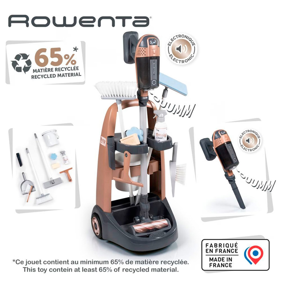 Smoby Rowenta Reinigungstrolley ab 3 Jahren - Bild 2