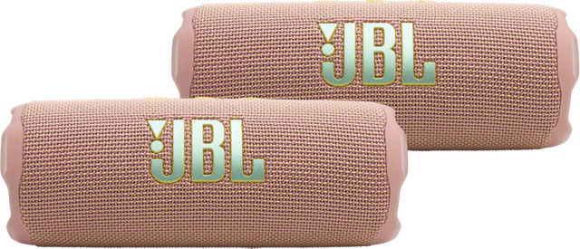 JBL Flip 7 Bluetooth Lautsprecher Doppelpack in Pink mit IP68 Schutzklasse - Bild 1