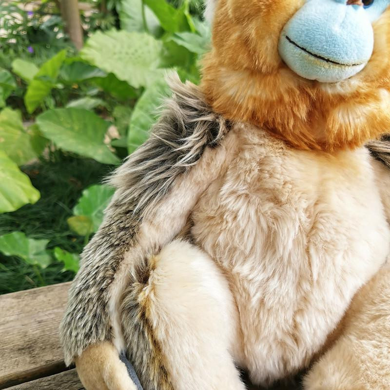 New Trendy Golden Monkey Plüschtier Wildtier Affe, 1-teiliges Set - Bild 5