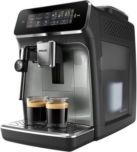 Philips Home Series 3300 EP3329/70 Kaffeevollautomat Schwarz mit App-Steuerung und Dampflanze - Bild 1