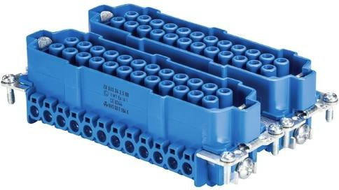 Wieland Electric Buchseneinsatz 72.300.4853.9 mit 48 Polen in Blau - Bild 1