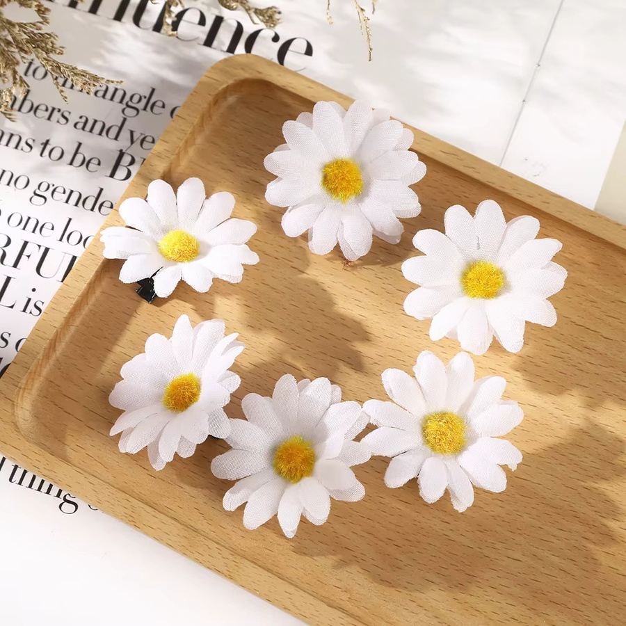 AWAYTR Haarspangen Sonnenblumen, 6 Stück, Damen - Bild 2