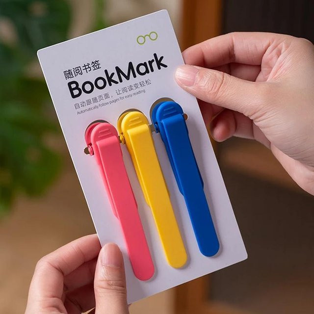 Smart Lesezeichen aus Silikon von Bestbags in Blau und Multicolour für Erwachsene - Bild 1
