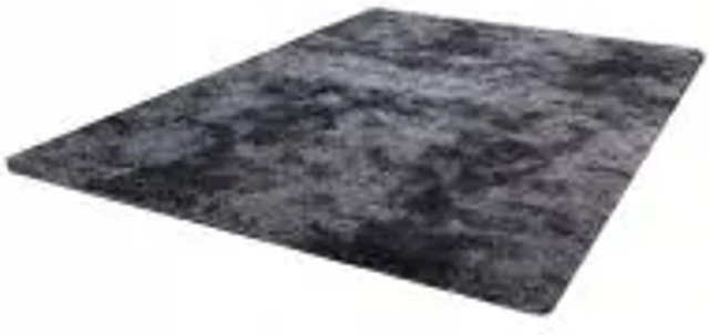 Rebiko Plüschteppich Shaggy Weich Dunkelgrau B: 120 cm, T: 170 cm - Bild 1