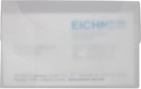 Eichner Visitenkartenbox aus Kunststoff, transparent/weiß, B/H/T: 93 x 59 x 5 mm - Bild 1