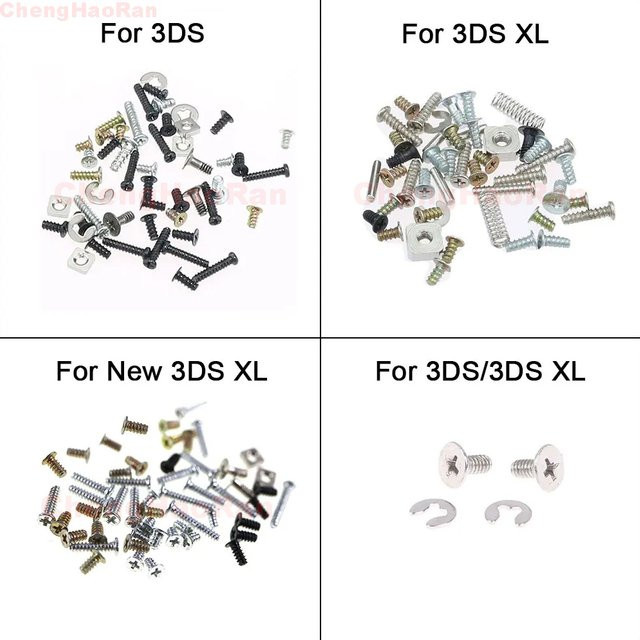 Philips Ersatzschraubenset für Nintendo 3DS XL, 3DS LL, Neue 3DS XL und Neue 3DS LL Spielkonsolen zur Befestigung der Batterie-Rückseite - Bild 1